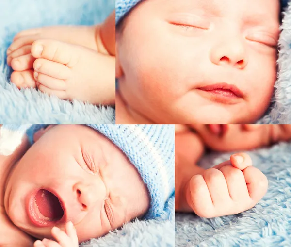 Bebê recém-nascido bonito — Fotografia de Stock