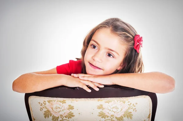 Portrait of a beautiful girl — Stock Photo, Image