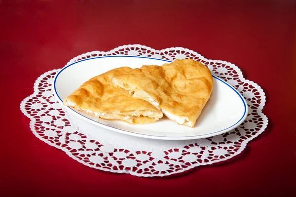 Pão com queijo — Fotografia de Stock