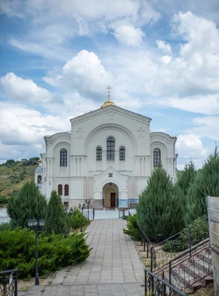 Beautiful Bright Church Volgograd — Stock Fotó