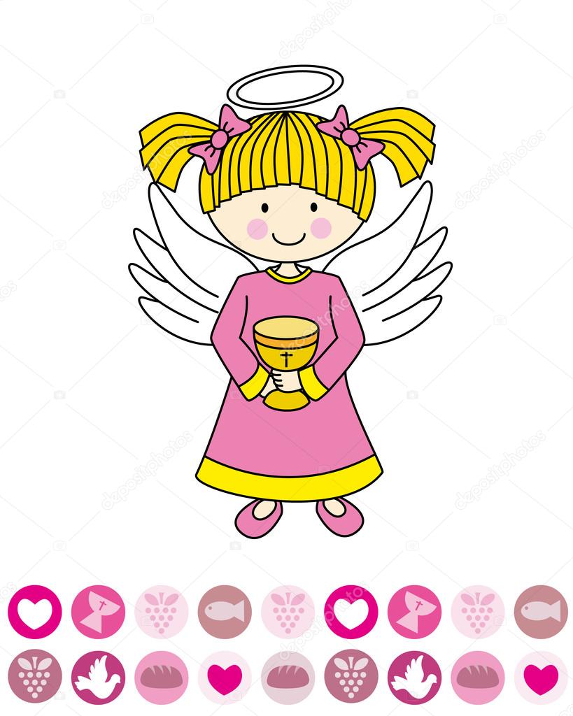 Angel with a chalice