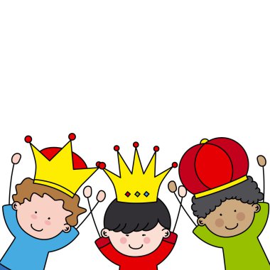 Letter to the Three Kings clipart