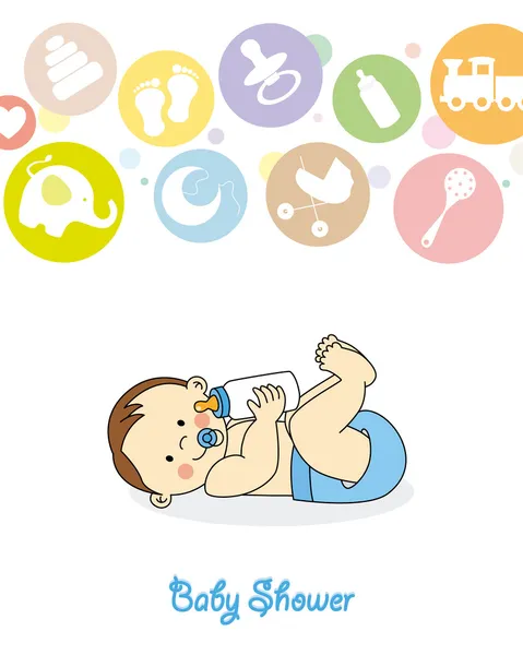 Baby shower — Wektor stockowy