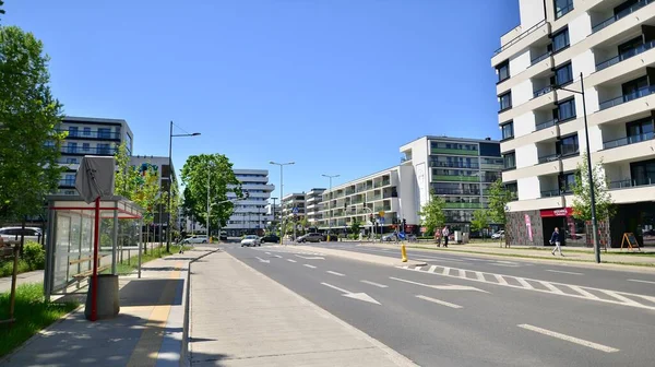 Warschau Polen Mai 2022 Zoliborz Artystyczny Moderne Wohngegend Dies Ist — Stockfoto