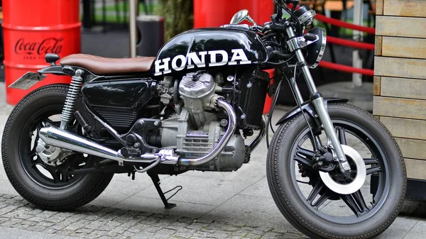 Warsaw Poland August 2022 Honda 500 Motorcycle Modified 13Th Gear — ストック写真