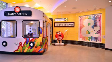 Berlin, Germany. 16 August 2022. Inside the m and m