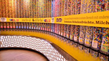 Berlin, Germany. 16 August 2022. Inside the m and m