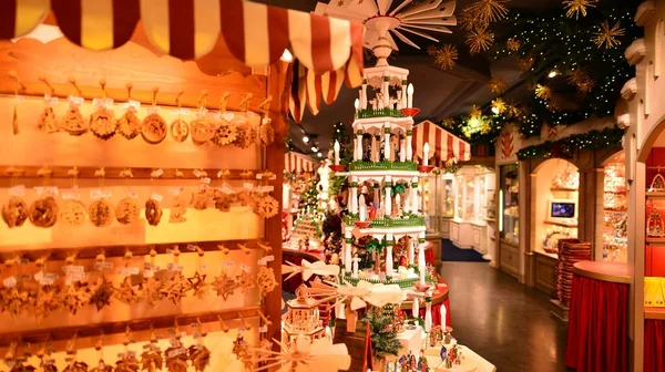 Berlin Germany August 2022 Kthe Wohlfahrt Specialist Christmas Store Famous — Stock Photo, Image