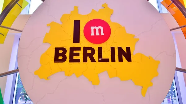 Berlin Germany August 2022 Sign Berlin Company Signboard — Foto de Stock