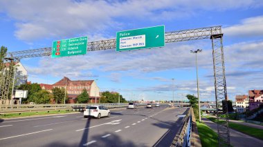 Szczecin, Poland. 30 August 2022. View of the castle route and the historic architecture.  