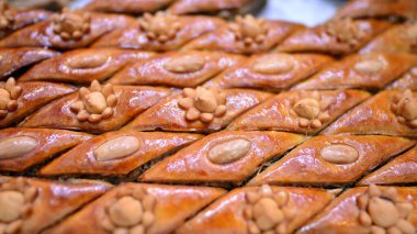 Baklava. Geleneksel Orta Doğu lezzetleri.  