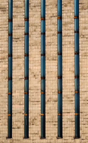 Padrão de janelas de escritório — Fotografia de Stock