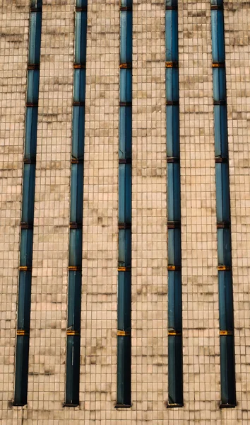 Padrão de janelas de escritório — Fotografia de Stock