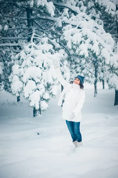 Menina de inverno — Fotografia de Stock