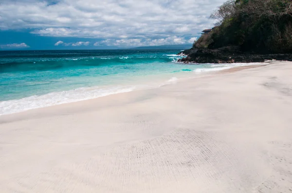 Beach with white sand — Stock Photo, Image