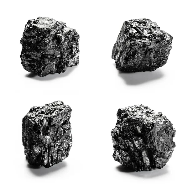 煤的片断 — 图库照片