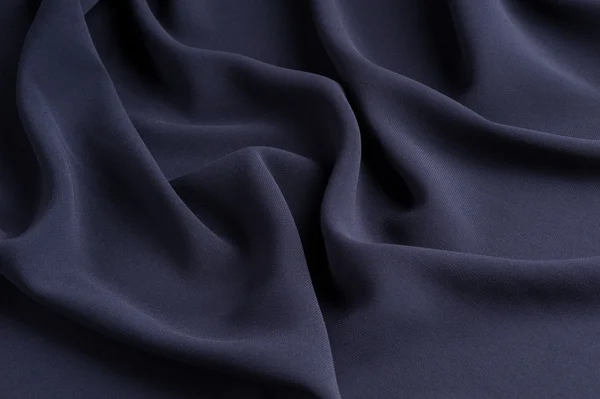 Gray cloth with straight folds — Stock Photo, Image