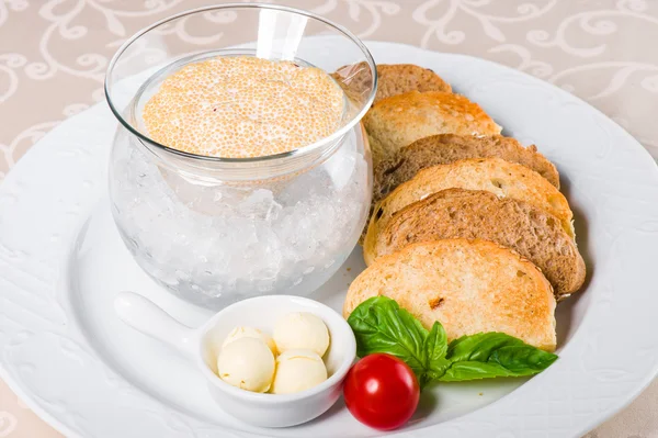 Salted pike caviar — Stock Image Salted pike caviar Stock Photo