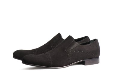 siyah süet Erkek Ayakkabı