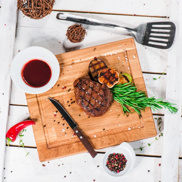 Steak aux épices — Photo