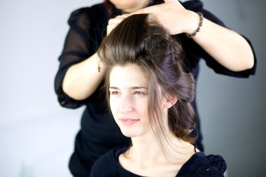Güzel kadın model.