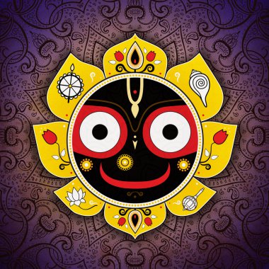 Jagannath. clipart