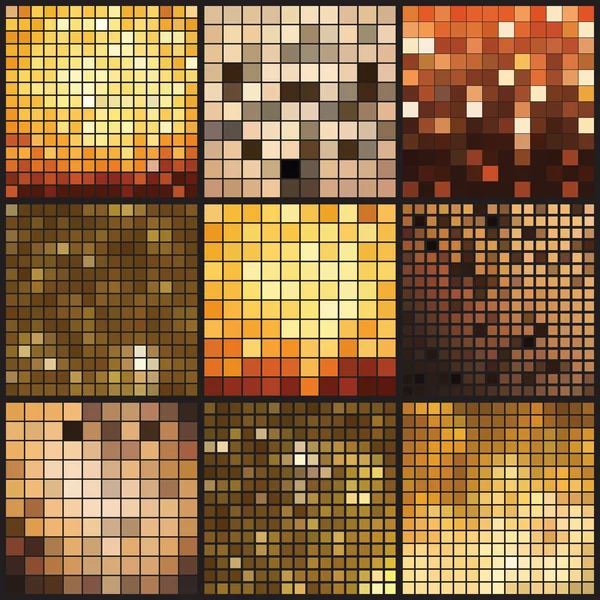 Abstrakter Mosaik-Hintergrund. — Stockvektor