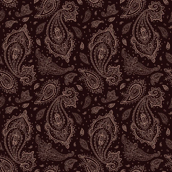 Fondo paisley sin costuras . — Vector de stock