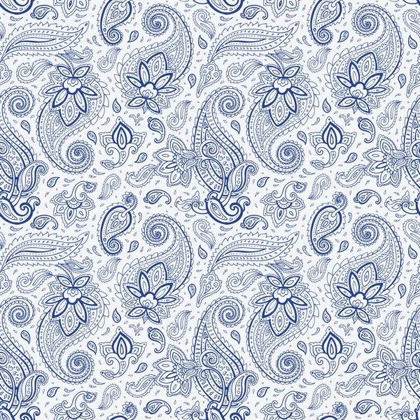 Fondo paisley sin costuras . — Vector de stock