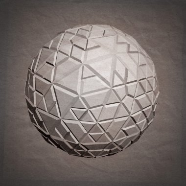 soyut geometrik illüstrasyon.