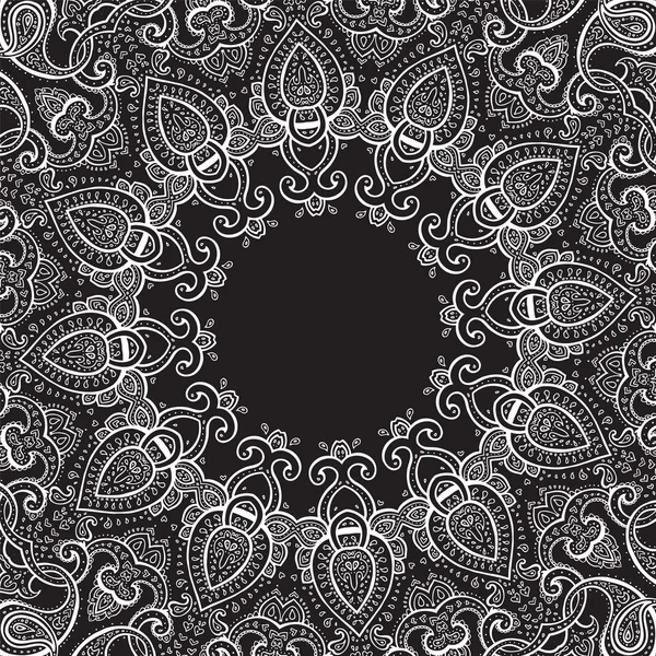 Lace background. Mandala. — Stock Vector