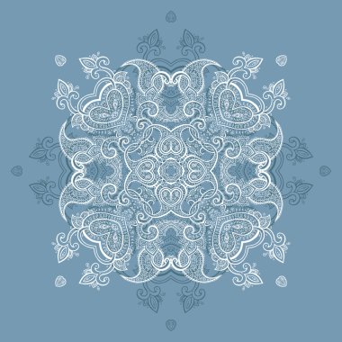 dantel arka plan. Mandala.