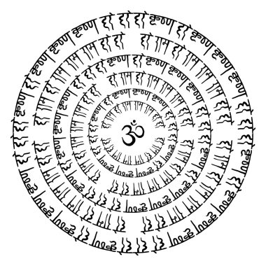 Indian Mandala. clipart