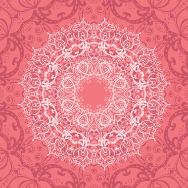 pembe mandala.