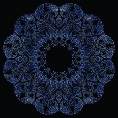 dantel arka plan. Mandala.