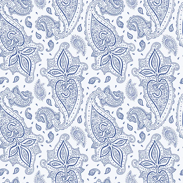 Fond paisley sans couture . — Image vectorielle