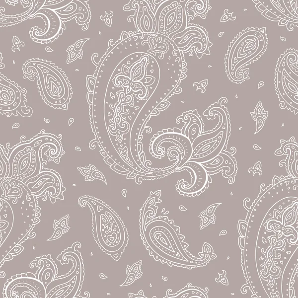 Seamless Paisley background. — Stock Vector