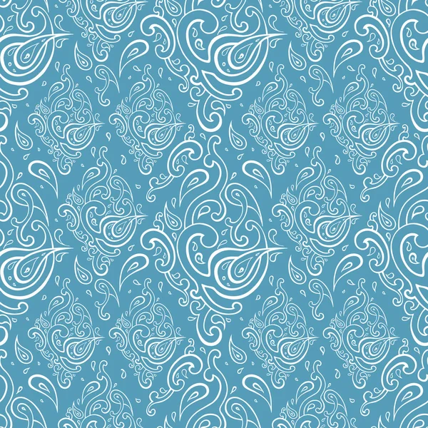 Seamless Paisley background. — Stock Vector