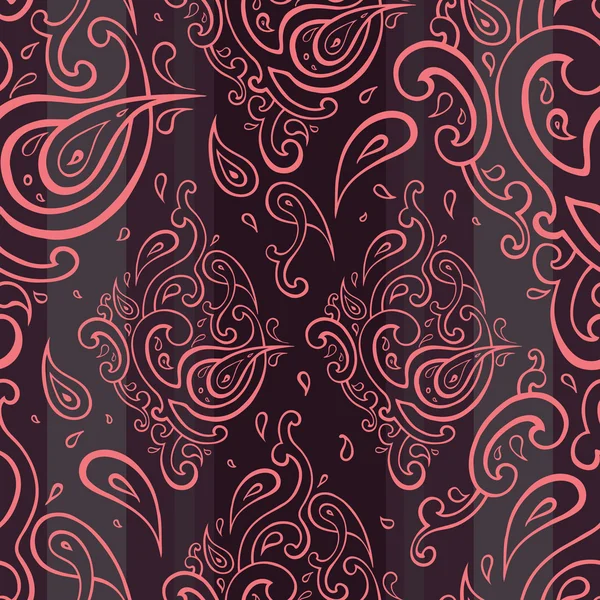 Fondo paisley sin costuras . — Vector de stock