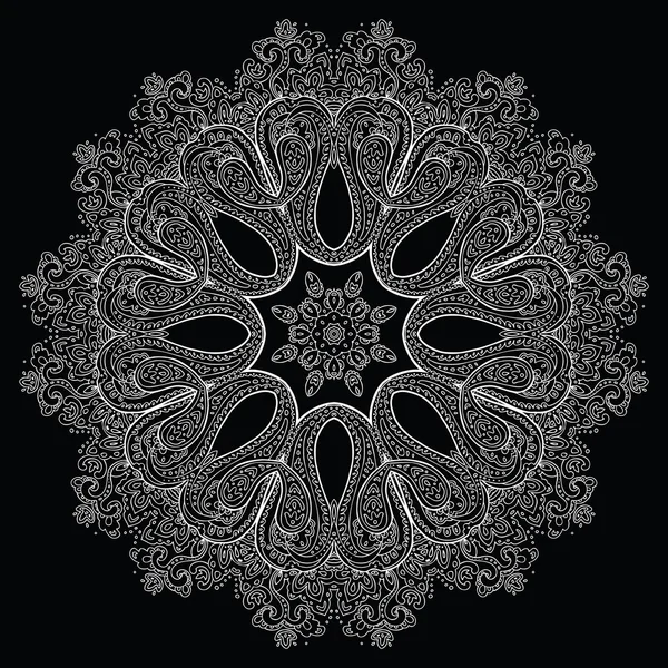 Mandala. Modèle décoratif indien . — Image vectorielle