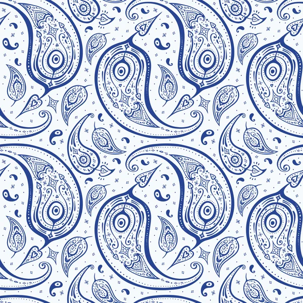 Fondo paisley sin costuras . — Vector de stock