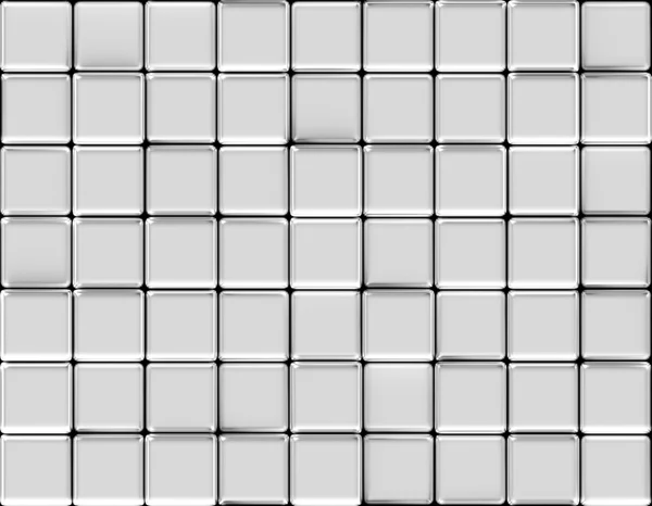 Кубики абстрактное серебро — стоковое фото