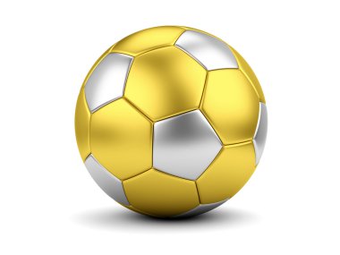 beyaz portre üzerinde altın gol