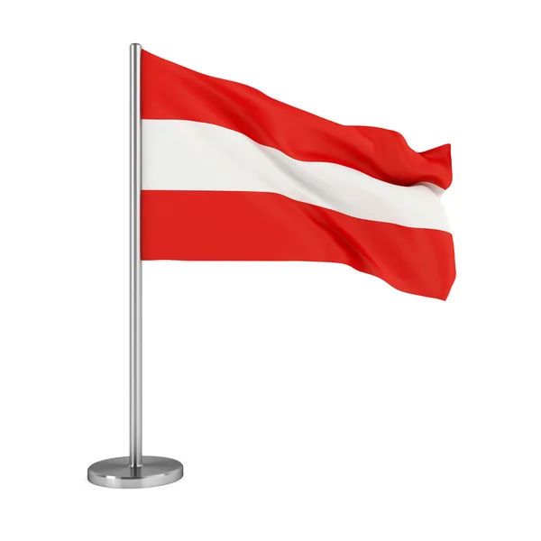 Vlag van Oostenrijk — Stockfoto