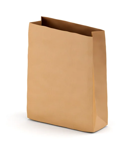 Bolsa de papel kraft marrón — Foto de Stock