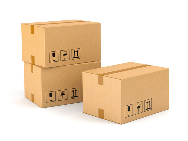 Картонные коробки
