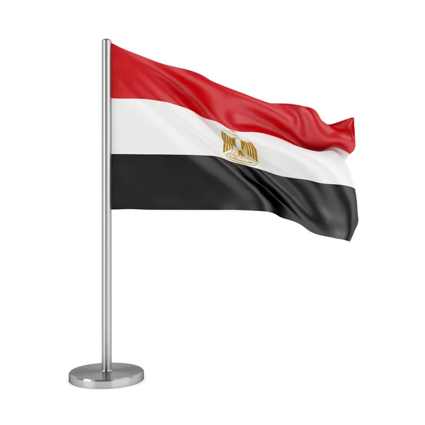 Vlag van Egypte — Stockfoto