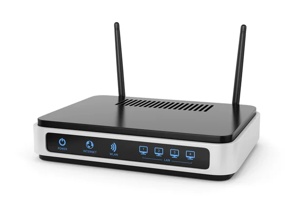 Illustratie van wi-fi-router — Stockfoto