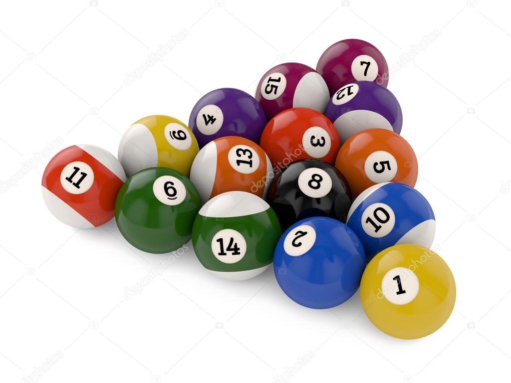 Pool balls triangle group