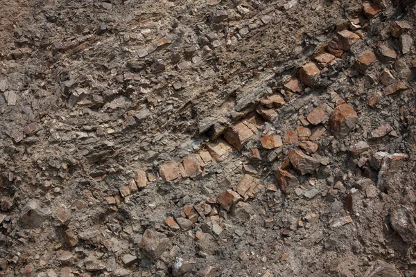 Fragment of brown soil — Stock Photo, Image